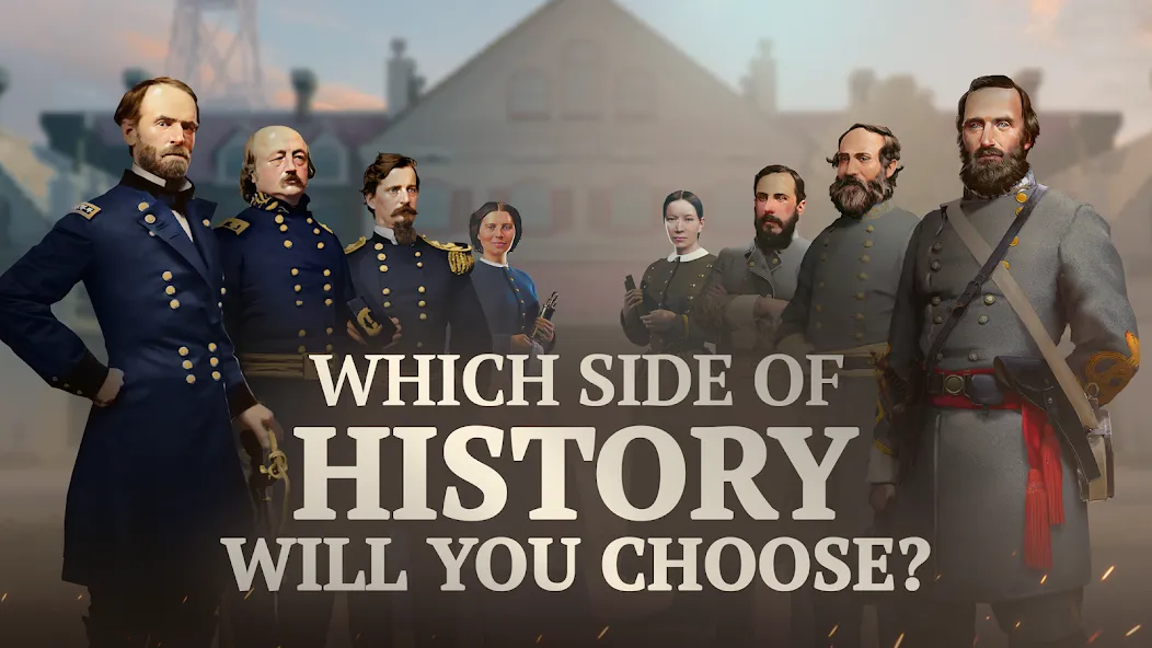 Взломанная War and Peace: Civil War  [МОД Все открыто] — полная версия apk на Андроид screen 1