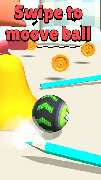 Взлом Toy Going Ball Roll  [МОД Бесконечные монеты] — стабильная версия apk на Андроид screen 1