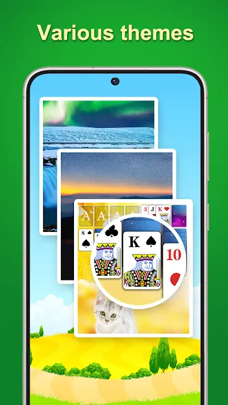 Взломанная Solitaire — 2024  [МОД Много монет] — стабильная версия apk на Андроид screen 3