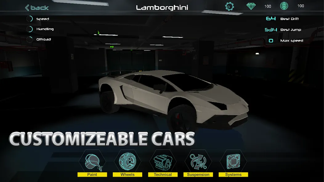 Скачать взломанную Car Simulator 3  [МОД Бесконечные деньги] — полная версия apk на Андроид screen 3