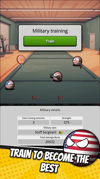 Скачать взлом e-Sim Countryball Be President  [МОД Бесконечные деньги] — стабильная версия apk на Андроид screen 5