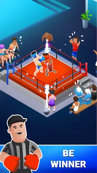 Взлом Boxing Gym Tycoon 3D: MMA Club (Боксерская Гимназия Тайкун 3D)  [МОД Меню] — последняя версия apk на Андроид screen 2