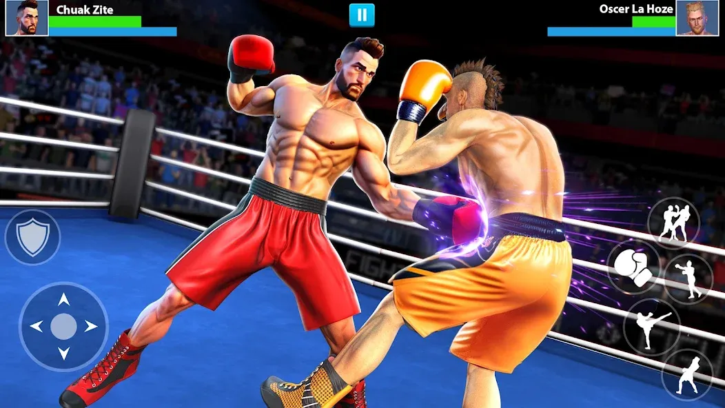 Взломанная Punch Boxing Game: Ninja Fight  [МОД Меню] — стабильная версия apk на Андроид screen 1