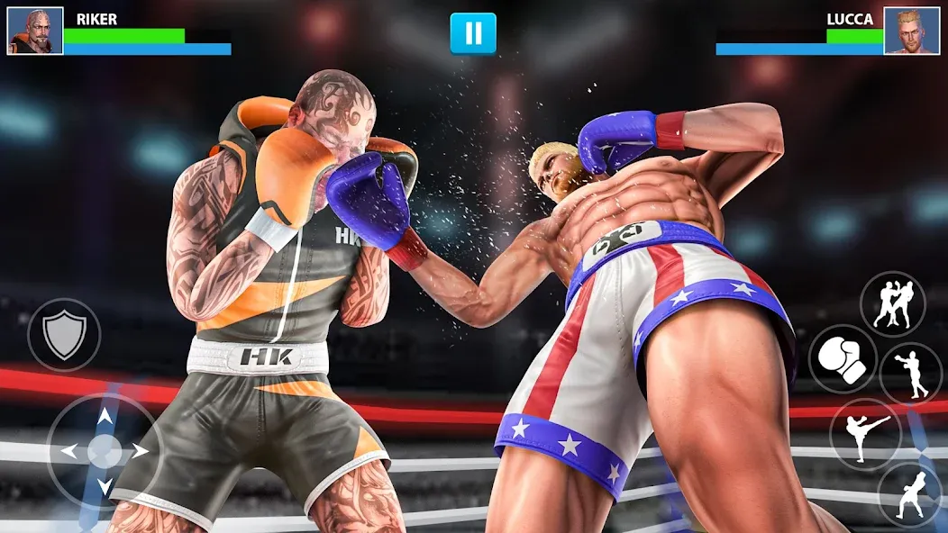 Взломанная Punch Boxing Game: Ninja Fight  [МОД Меню] — стабильная версия apk на Андроид screen 2