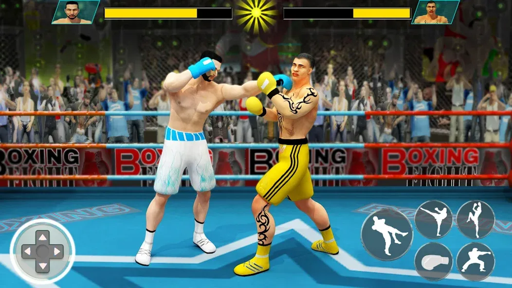 Взломанная Punch Boxing Game: Ninja Fight  [МОД Меню] — стабильная версия apk на Андроид screen 4