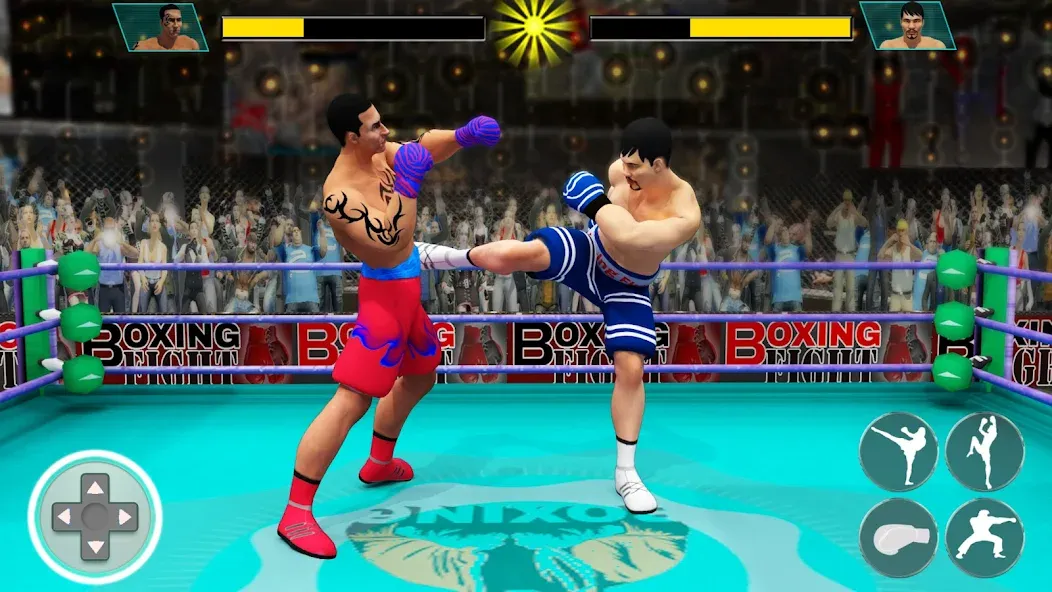 Взломанная Punch Boxing Game: Ninja Fight  [МОД Меню] — стабильная версия apk на Андроид screen 5