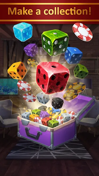 Скачать взлом Farkle — Zonk Dice Game  [МОД Меню] — полная версия apk на Андроид screen 1