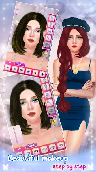 Скачать взлом Fashion Stylist: Dress Up Game (Фэшн стилист)  [МОД Много денег] — последняя версия apk на Андроид screen 2