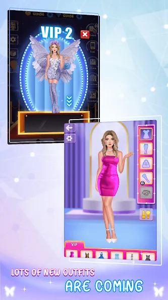 Скачать взлом Fashion Stylist: Dress Up Game (Фэшн стилист)  [МОД Много денег] — последняя версия apk на Андроид screen 4