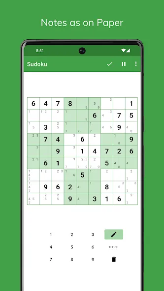 Взломанная Sudoku  [МОД Бесконечные монеты] — последняя версия apk на Андроид screen 3