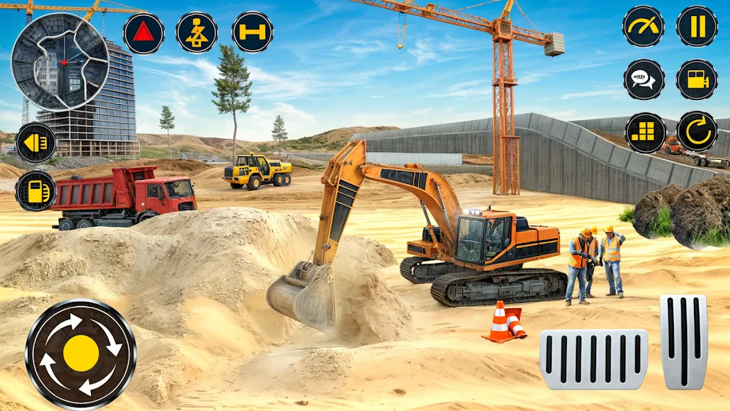 Скачать взломанную Heavy Excavator Simulator PRO (Хеви Экскавейтор Симулятор ПРО)  [МОД Unlocked] — полная версия apk на Андроид screen 2