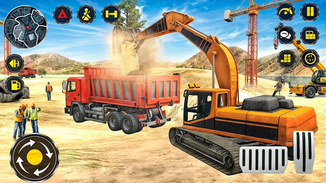 Скачать взломанную Heavy Excavator Simulator PRO (Хеви Экскавейтор Симулятор ПРО)  [МОД Unlocked] — полная версия apk на Андроид screen 3