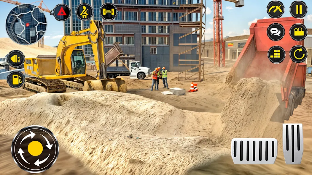 Скачать взломанную Heavy Excavator Simulator PRO (Хеви Экскавейтор Симулятор ПРО)  [МОД Unlocked] — полная версия apk на Андроид screen 4