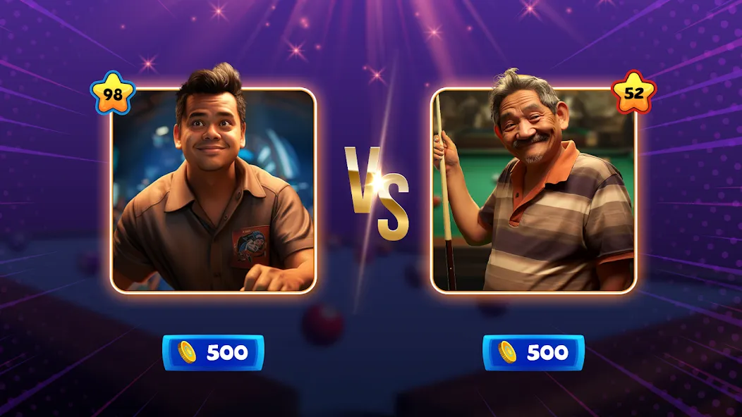 Скачать взломанную 8 Ball Clash — Pool Billiards (балл пул)  [МОД Unlimited Money] — полная версия apk на Андроид screen 2