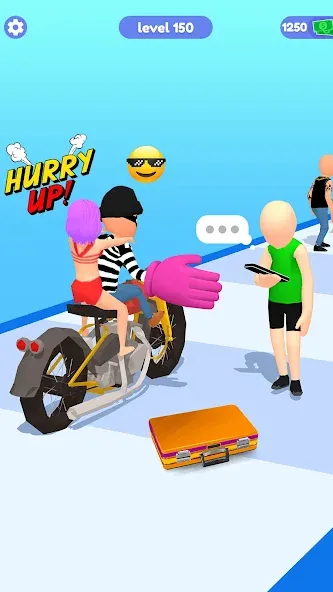 Взломанная Thief Run Race 3D: Fun Race  [МОД Много монет] — стабильная версия apk на Андроид screen 5