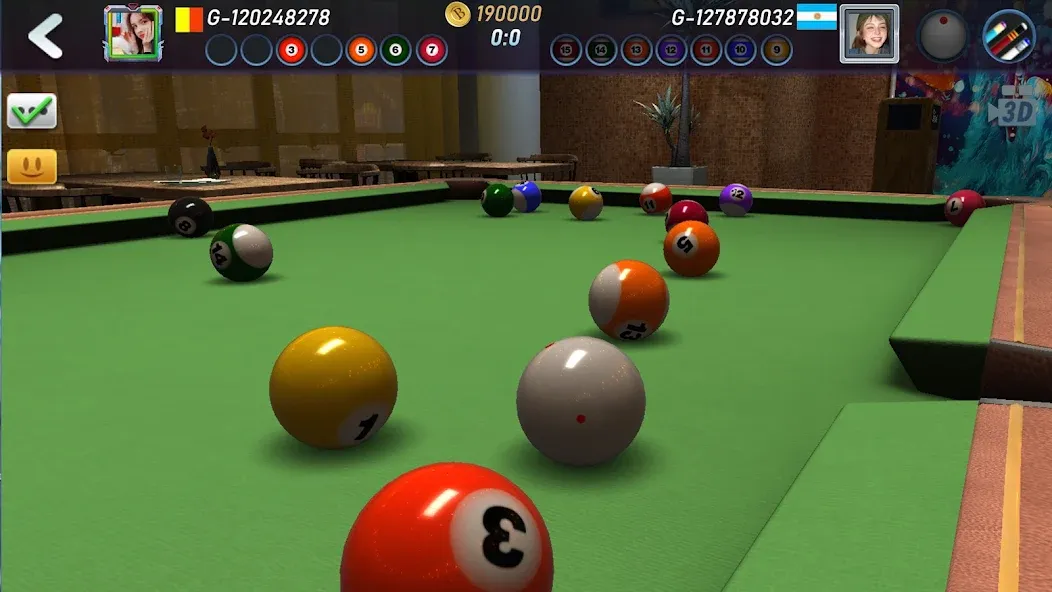 Взлом Real Pool 3D 2 (Риал Пул 3Д 2)  [МОД Unlimited Money] — полная версия apk на Андроид screen 1