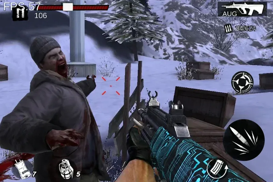 Скачать взлом Zombie Frontier 4: Shooting 3D (Зомби Фронт 4)  [МОД Menu] — стабильная версия apk на Андроид screen 5