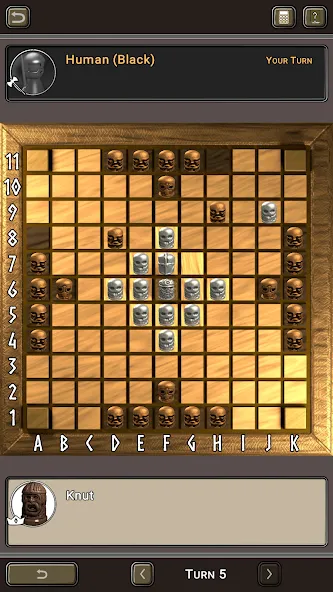 Взломанная Hnefatafl (Хнефатафль)  [МОД Mega Pack] — последняя версия apk на Андроид screen 1