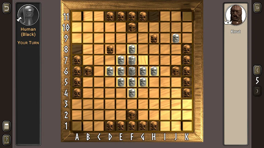 Взломанная Hnefatafl (Хнефатафль)  [МОД Mega Pack] — последняя версия apk на Андроид screen 3