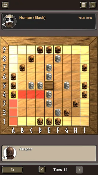 Взломанная Hnefatafl (Хнефатафль)  [МОД Mega Pack] — последняя версия apk на Андроид screen 5