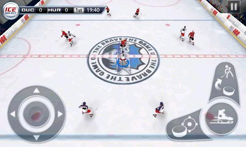 Скачать взломанную Ice Hockey 3D  [МОД Unlimited Money] — полная версия apk на Андроид screen 1