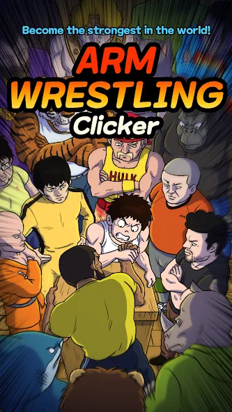 Взлом Arm Wrestling Clicker (Армреслинг Кликер)  [МОД Много денег] — полная версия apk на Андроид screen 2