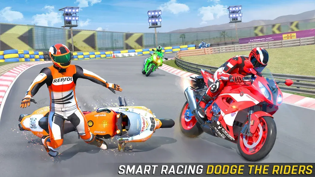 Скачать взлом GT Bike Racing: Moto Bike Game  [МОД Бесконечные монеты] — стабильная версия apk на Андроид screen 2