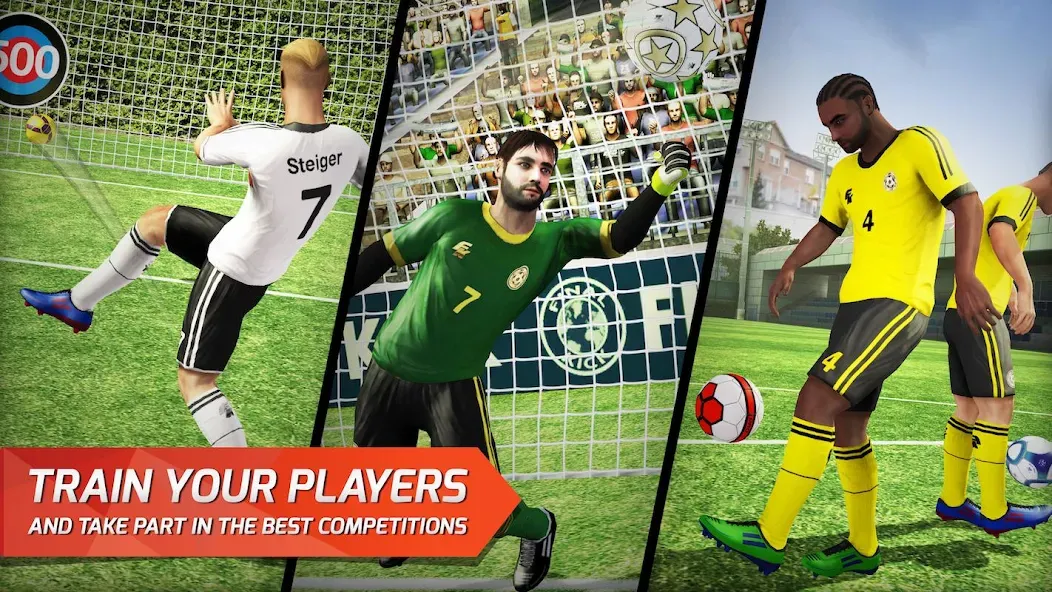 Скачать взломанную Final Kick: Online Soccer (Финаль кик)  [МОД Много монет] — последняя версия apk на Андроид screen 4