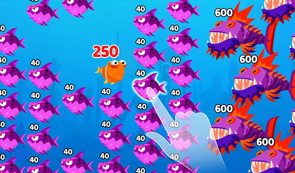 Скачать взлом Fish Town IO: Mini Aquarium (Фиш Таун Ай Ой)  [МОД Много монет] — полная версия apk на Андроид screen 4