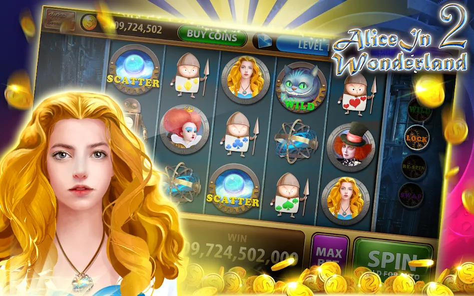 Скачать взлом Big Win — Slots Casino™ (Биг Вин)  [МОД Много денег] — полная версия apk на Андроид screen 4