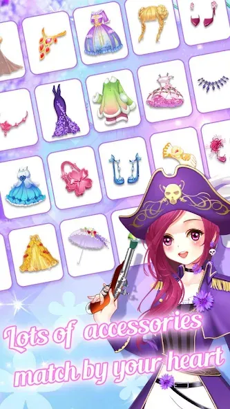 Скачать взломанную Dream Flower Dressup  [МОД Много денег] — стабильная версия apk на Андроид screen 2