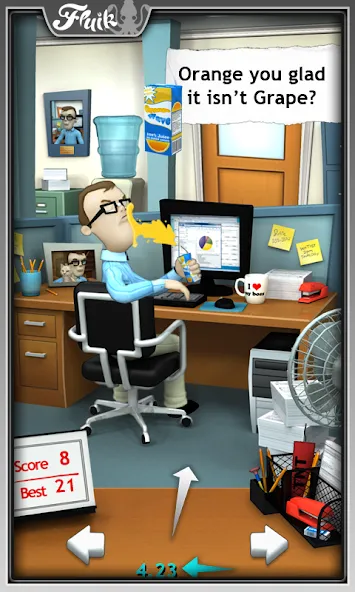 Взломанная Office Jerk (Офисный задира)  [МОД Много монет] — последняя версия apk на Андроид screen 3