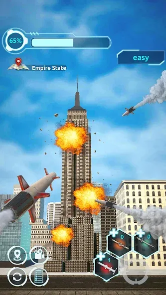 Скачать взлом City Demolish: Rocket Smash! (Сити Демолиш)  [МОД Menu] — полная версия apk на Андроид screen 1