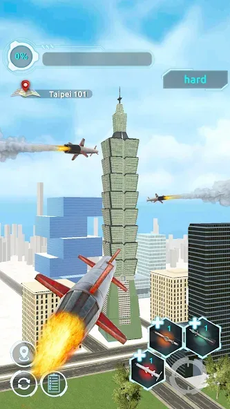 Скачать взлом City Demolish: Rocket Smash! (Сити Демолиш)  [МОД Menu] — полная версия apk на Андроид screen 2