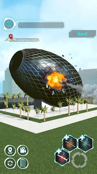 Скачать взлом City Demolish: Rocket Smash! (Сити Демолиш)  [МОД Menu] — полная версия apk на Андроид screen 3