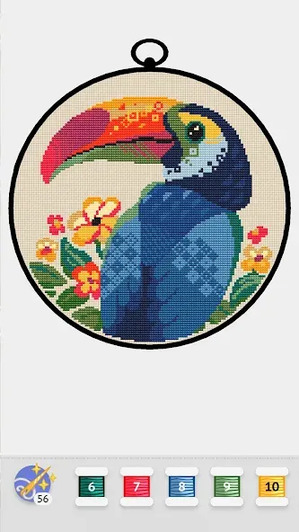 Скачать взлом Cross Stitch Club (Кросс Стич Клуб)  [МОД Unlocked] — последняя версия apk на Андроид screen 4