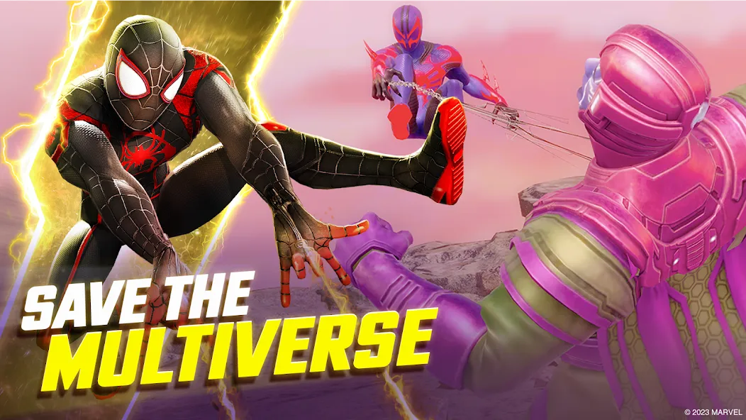 Взломанная MARVEL Strike Force: Squad RPG (Марвел Страйк Форс)  [МОД Mega Pack] — последняя версия apk на Андроид screen 4