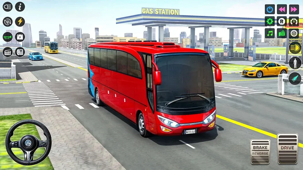 Скачать взлом Bus Simulator: City Bus Games (Бус Симулятор 2022 Бус Гейм 3Д)  [МОД Mega Pack] — полная версия apk на Андроид screen 2