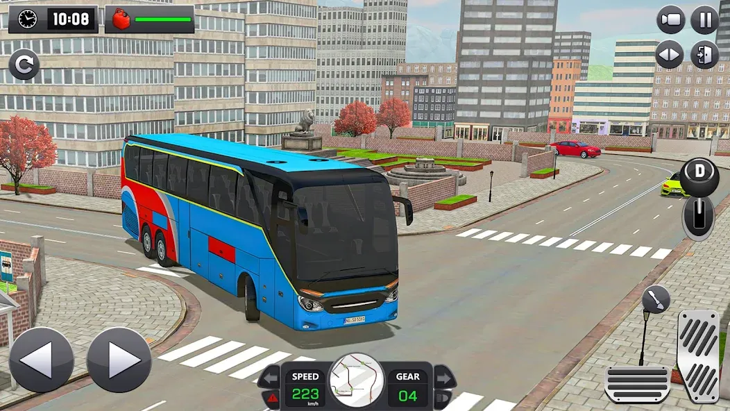 Скачать взлом Bus Simulator: City Bus Games (Бус Симулятор 2022 Бус Гейм 3Д)  [МОД Mega Pack] — полная версия apk на Андроид screen 4