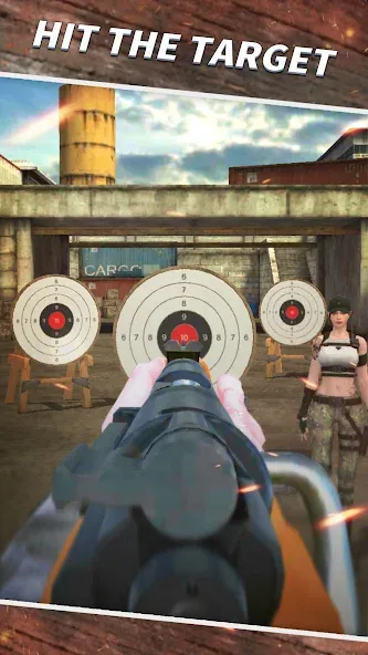 Скачать взломанную Sniper Shooting : 3D Gun Game  [МОД Меню] — последняя версия apk на Андроид screen 4