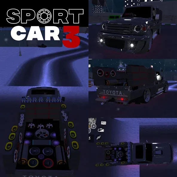 Взлом Sport car 3 : Taxi & Police — (Спорткар 3)  [МОД Unlocked] — последняя версия apk на Андроид screen 5