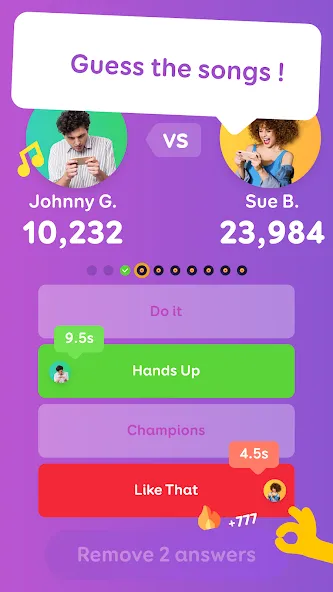 Взлом SongPop® — Guess The Song (СонгПоп)  [МОД Все открыто] — стабильная версия apk на Андроид screen 1