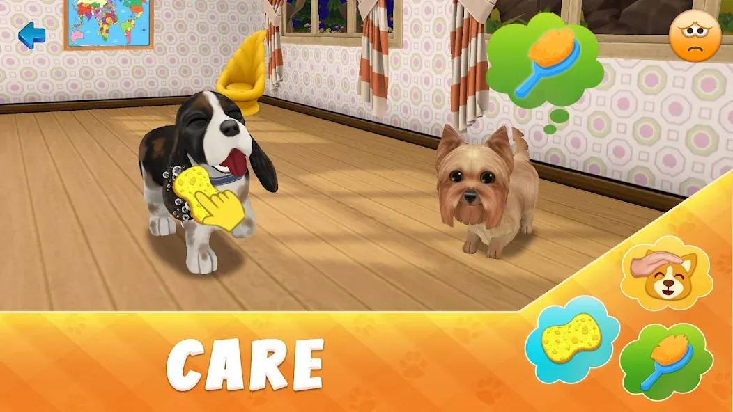 Взломанная Dog Town: Puppy Pet Shop Games (Догтаун)  [МОД Меню] — стабильная версия apk на Андроид screen 4