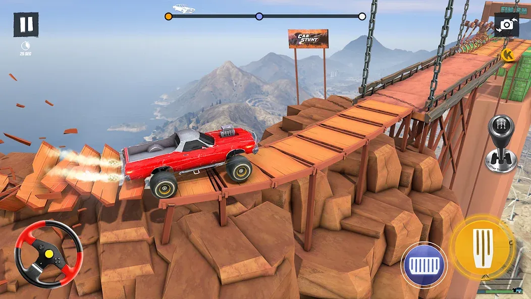 Взломанная Car Stunt Games 3D Car Games  [МОД Menu] — последняя версия apk на Андроид screen 2