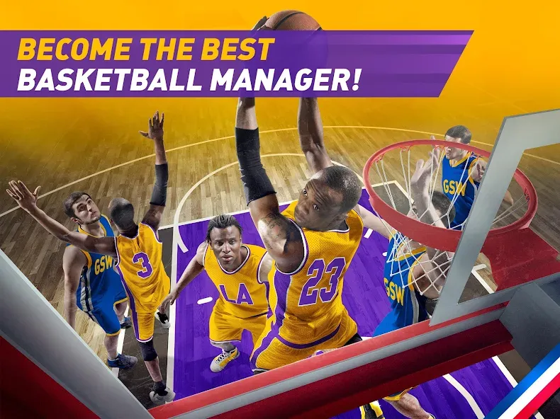 Скачать взлом Basketball Fantasy Manager NBA  [МОД Unlimited Money] — последняя версия apk на Андроид screen 2