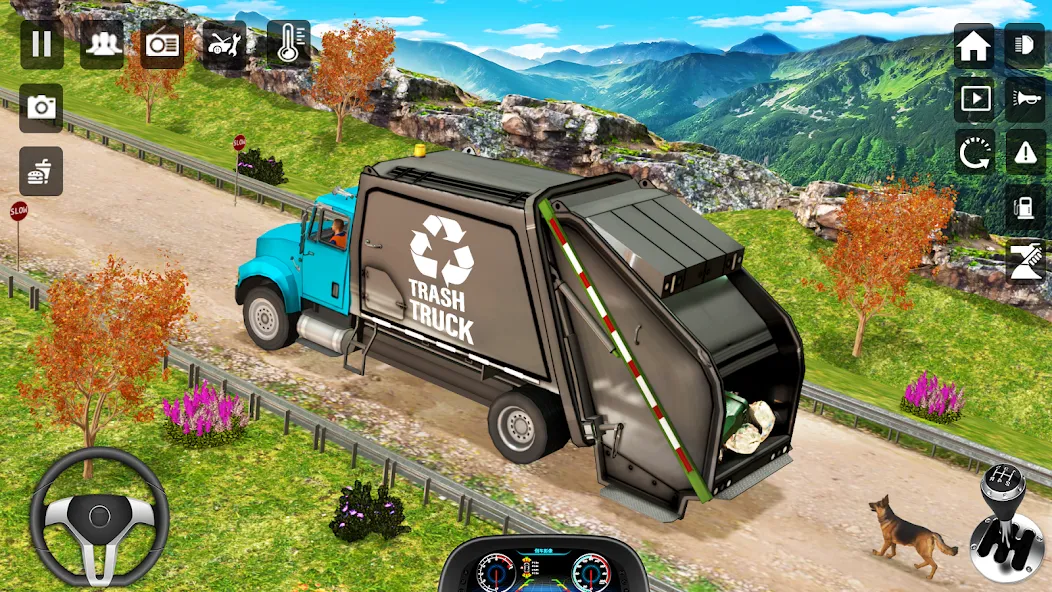 Взломанная Trash Truck Games Simulator 3D  [МОД Menu] — последняя версия apk на Андроид screen 2