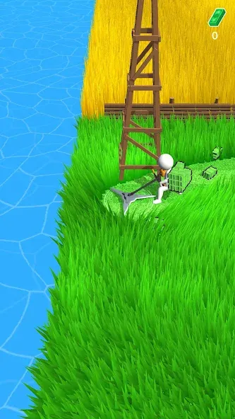 Скачать взлом Stone Grass: Mowing Simulator (Стоун Грасс)  [МОД Меню] — полная версия apk на Андроид screen 1