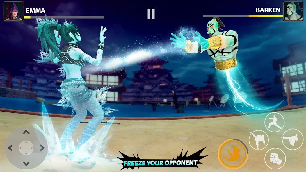 Взлом Ninja Clash: Karate Fighters (Ниндзя Мастер)  [МОД Unlimited Money] — последняя версия apk на Андроид screen 3