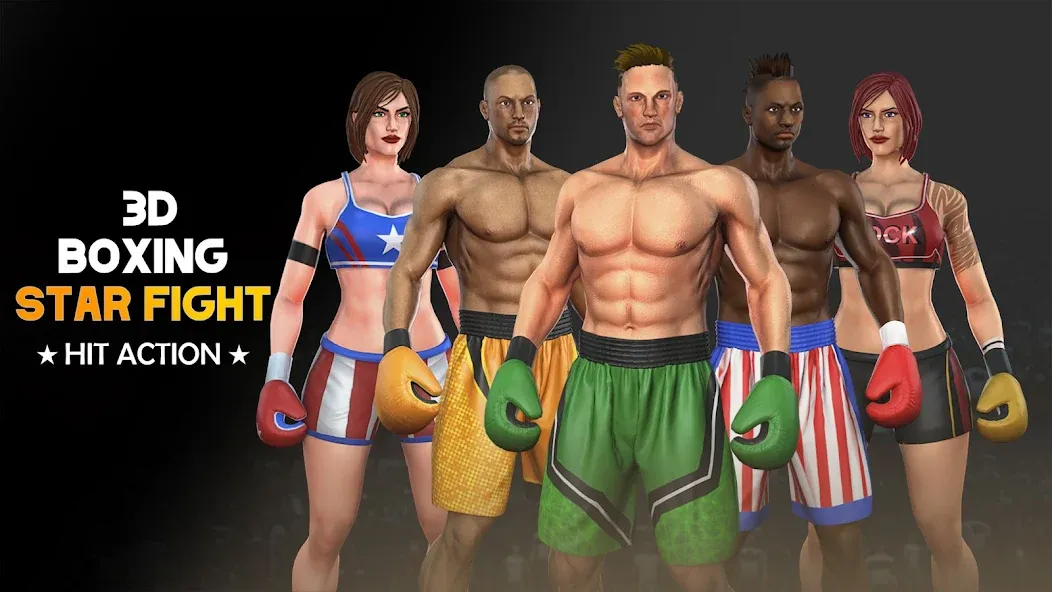 Взломанная Kick Boxing Games: Fight Game  [МОД Бесконечные монеты] — полная версия apk на Андроид screen 5