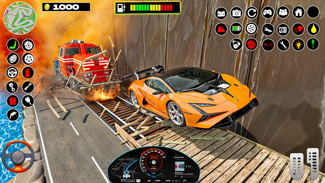 Взлом Rampa Car Game: GT Car stunts (Мега Рэмпс)  [МОД Много денег] — стабильная версия apk на Андроид screen 1